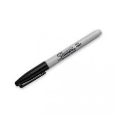 Sharpie Permanent Marker - Black - Fine - (Sold Individually)