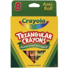 Crayola Triangular Crayons (8 pack)