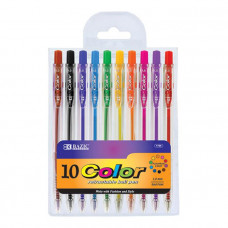  Retractable Color Pens (10/pack)