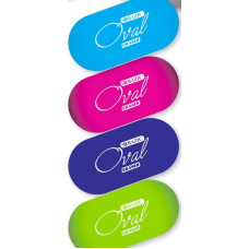 Bright Color Oval Eraser - (Sold Individually)