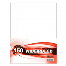 Filler Paper, Wide Ruled - 150 Ct.  